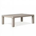 Gartentisch 150 x 150 x 75 cm Kunststoffgeflecht Beige - quadratisch für Terrasse